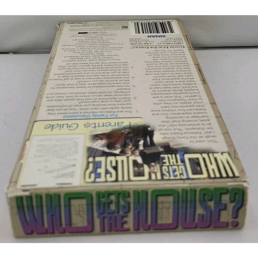 Who Gets The House VHS