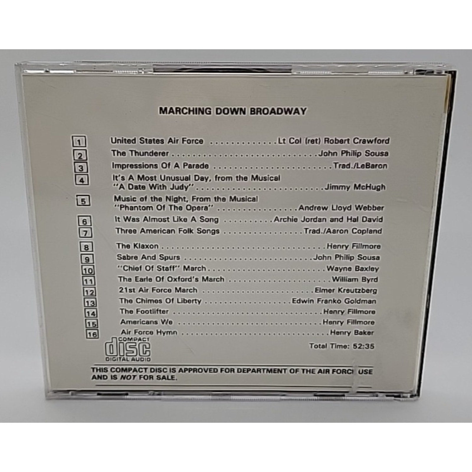 Marching Down Broadway (CD)