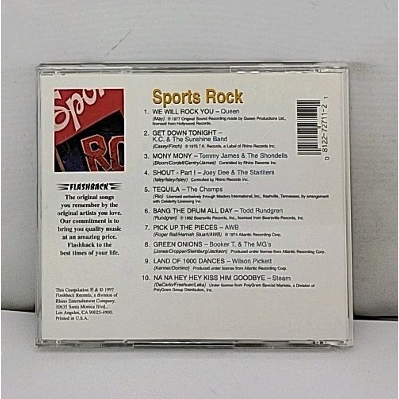 Sports Rock by Various (CD, 1997)