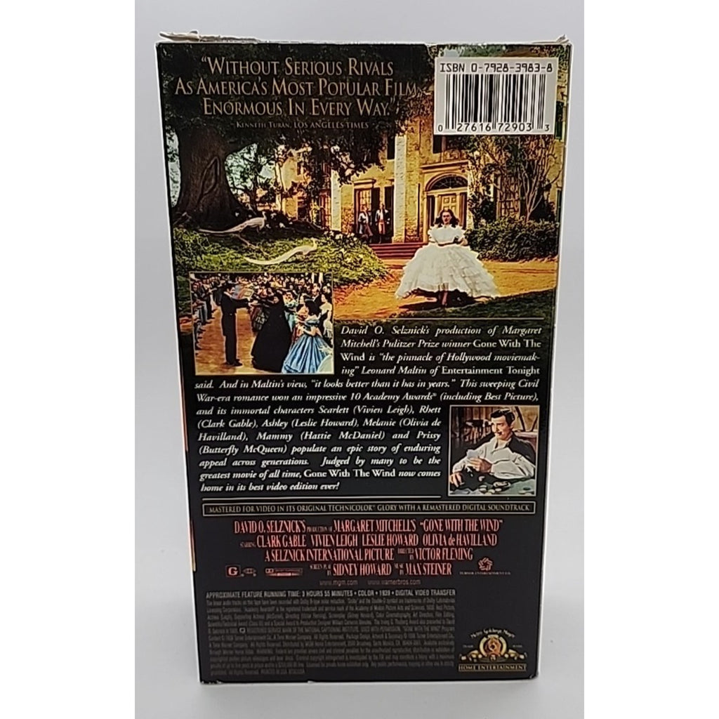 Gone With the Wind - 2 VHS Tape Set - (1998)