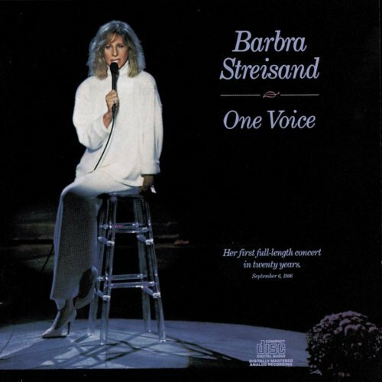 One Voice by Barbra Streisand (CD, 1990)