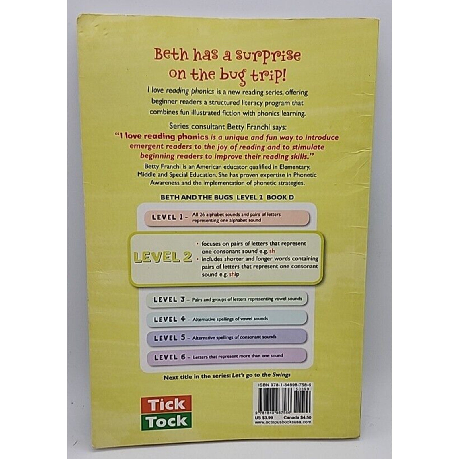 Beth and the Bugs by Ticktock (2013, Trade Paperback)