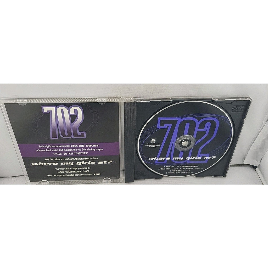 Where My Girls At? [Single] by 702 (CD, Apr-1999, Motown)