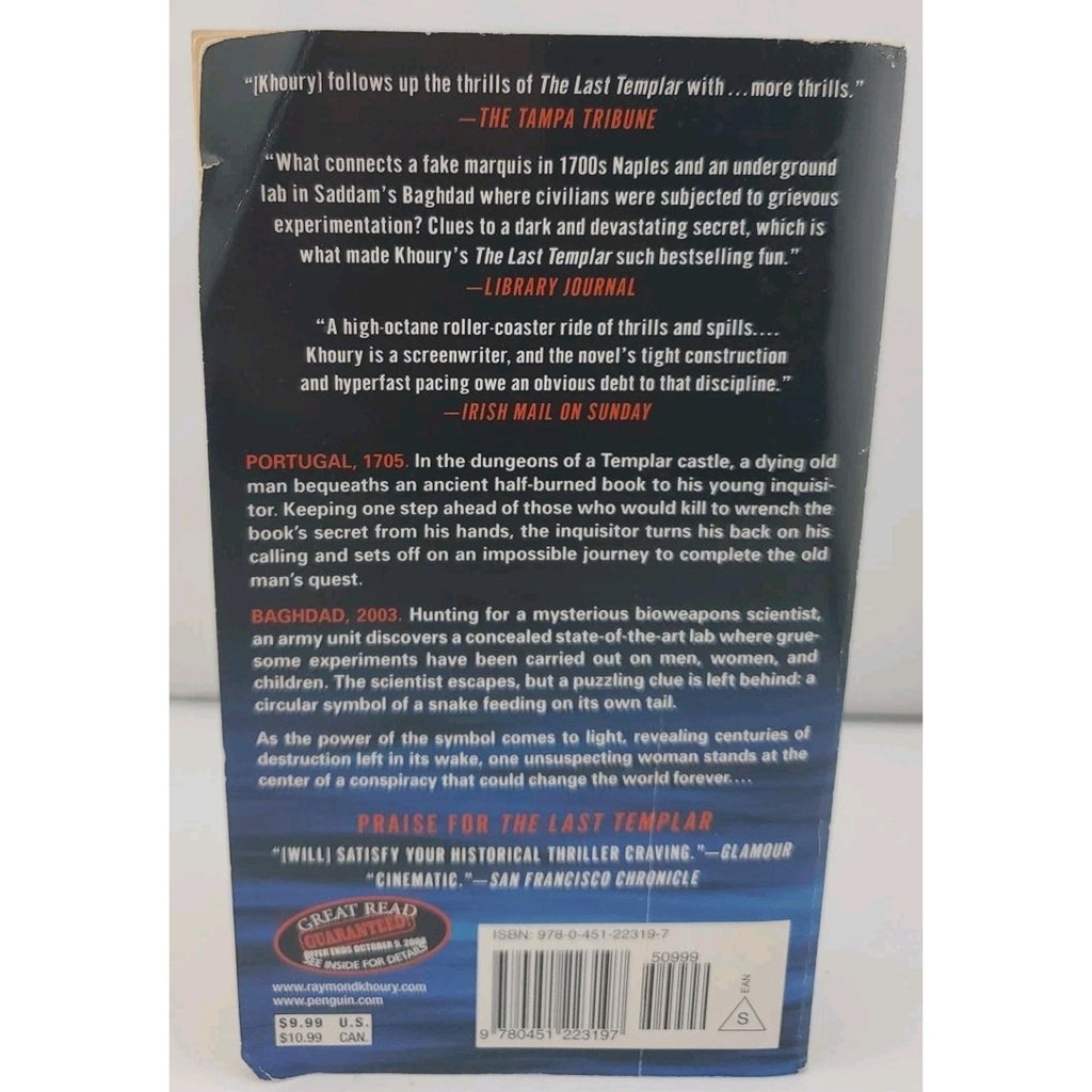 Sanctuary by Raymond Khoury (2008, Trade Paperback)