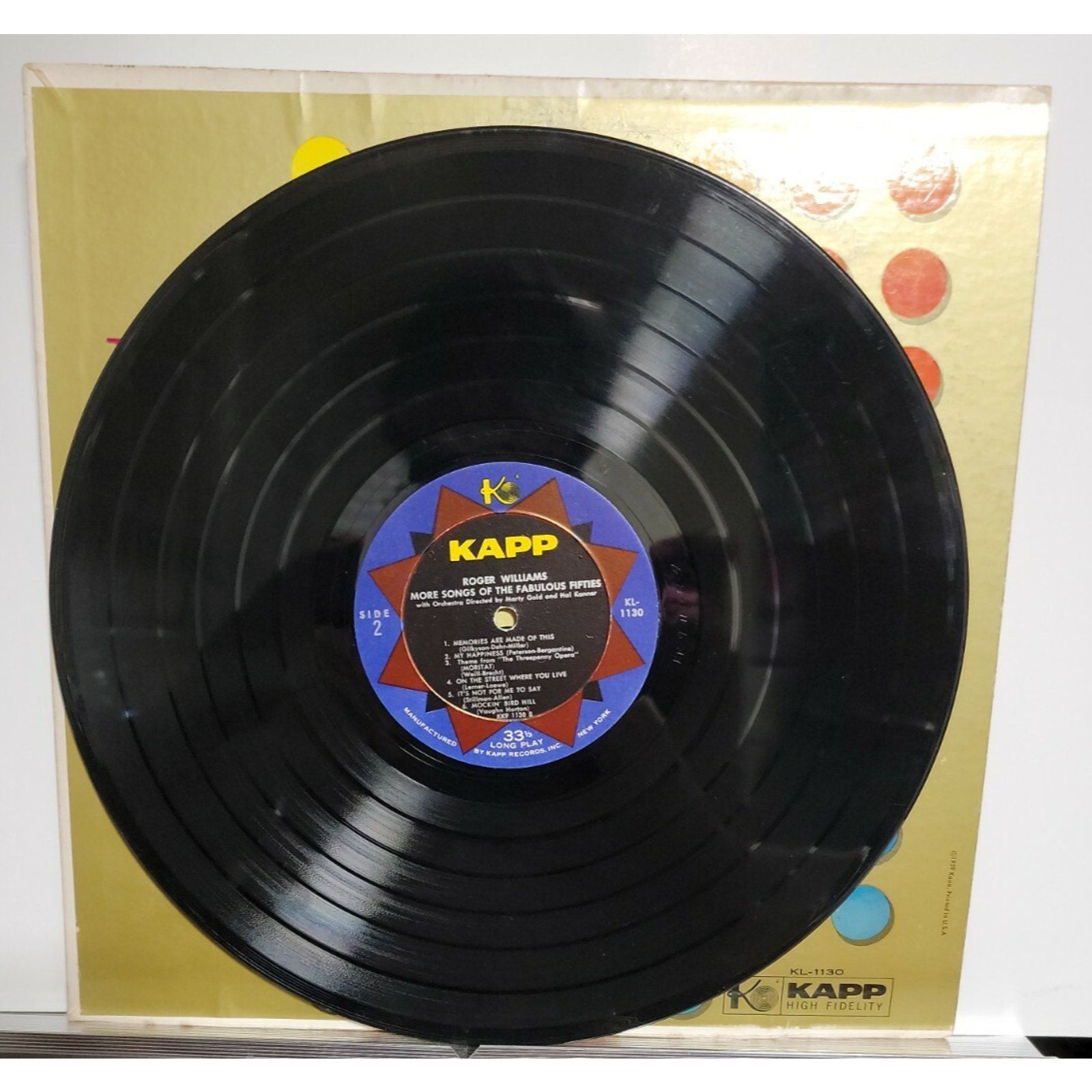 Roger Williams ‎– More Songs Of The Fabulous Fifties (Vinyl)