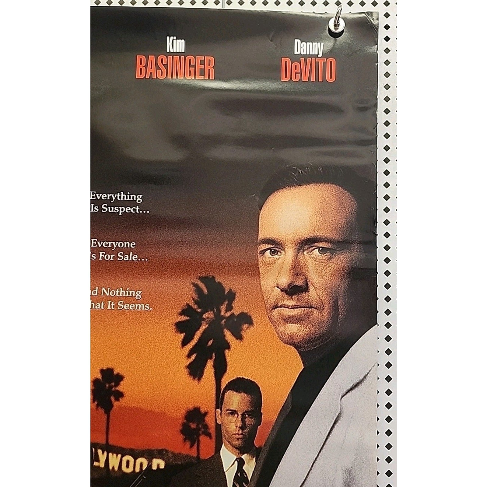 L.A. Confidential Original Rolled 27X40 Movie Poster 1997 Kim Basinger Devito La