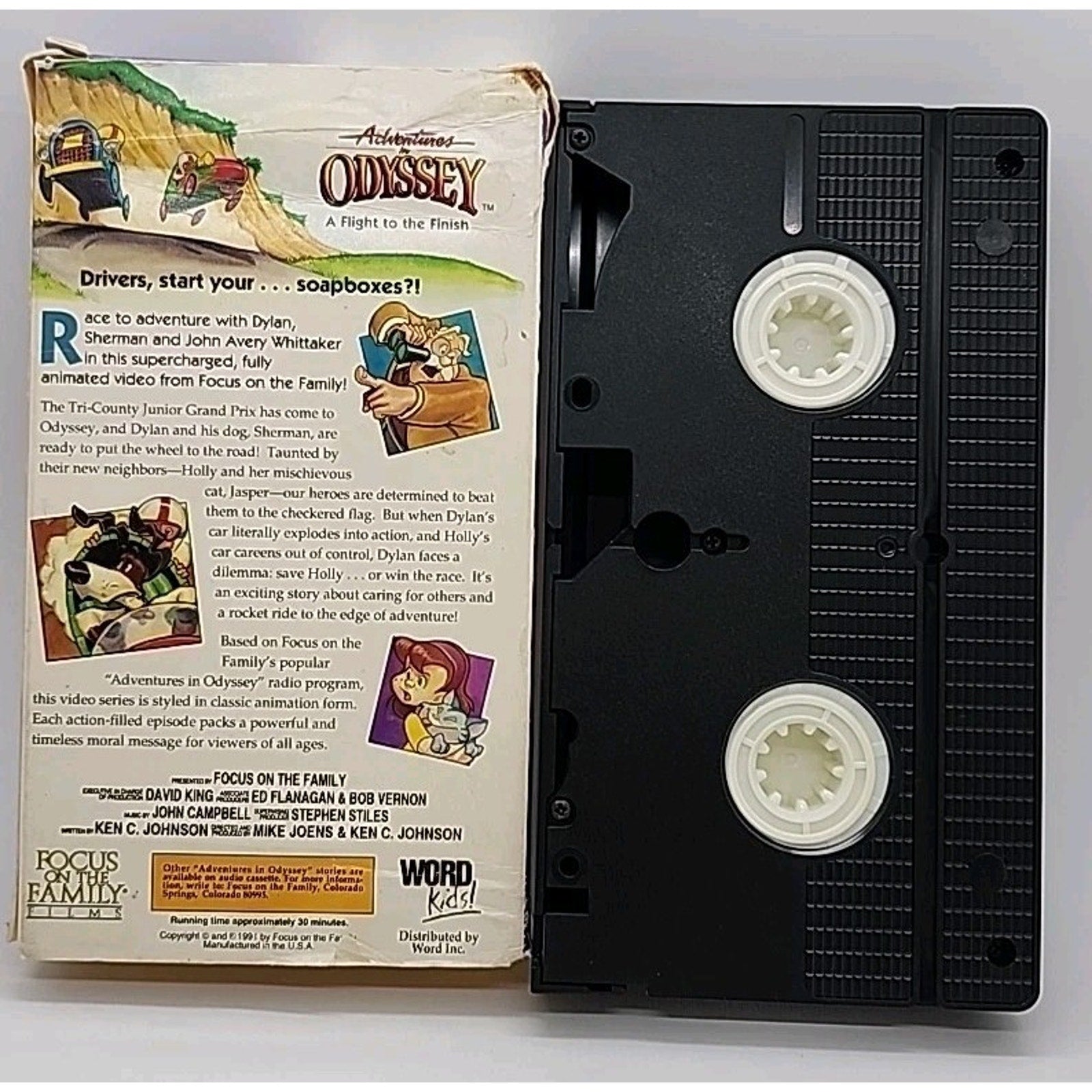 Adventures in Odyssey Video Series: A Flight to the Finish (1991,VHS)