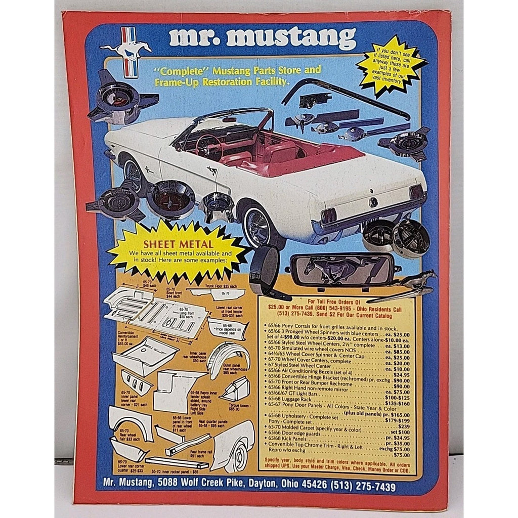 Mustang Monthly Magazine - August 1982 - Vol. 5 No. 7