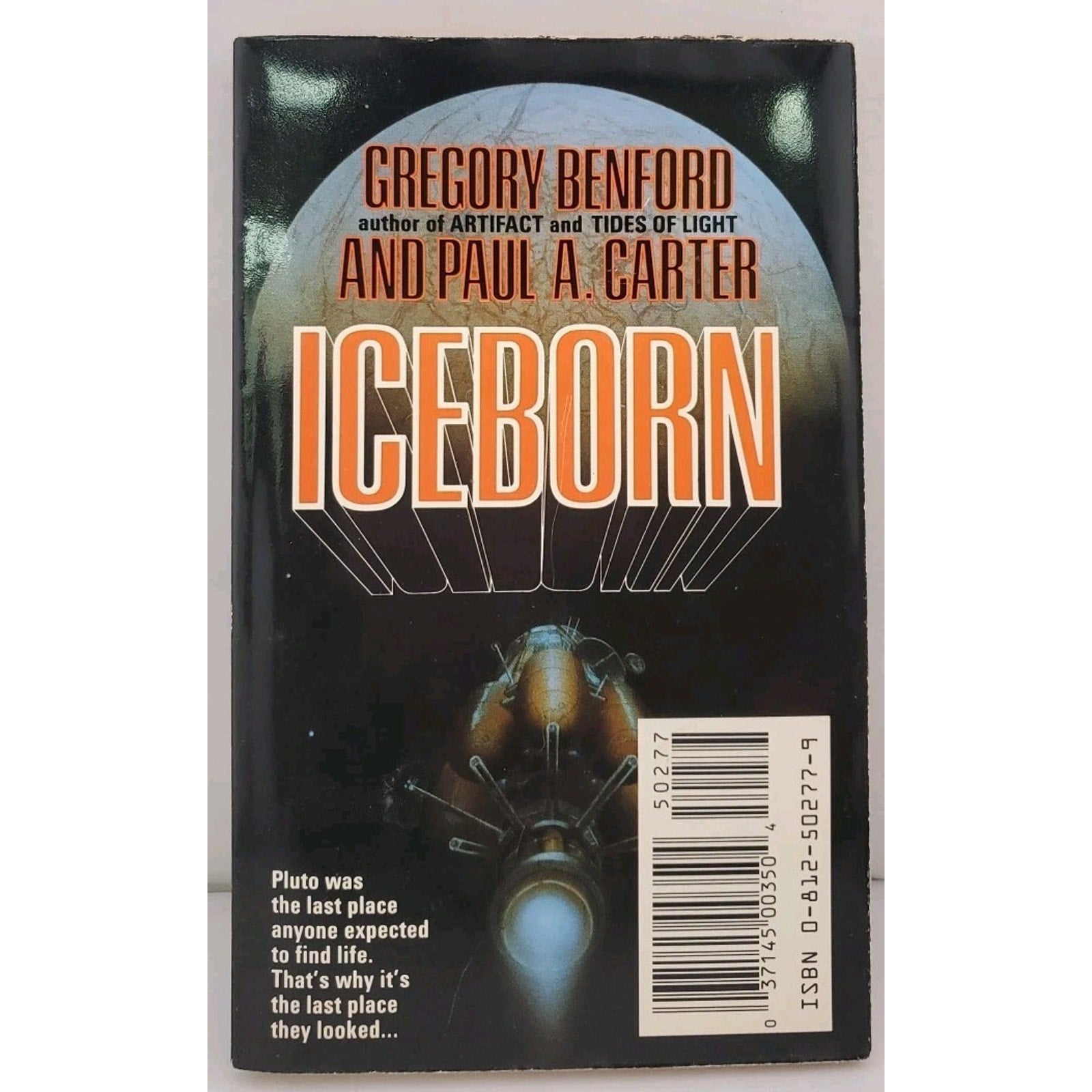 The Saturn Game By Poul Anderson & IceBorn By Gregory Benford Paperback