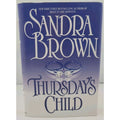 Thursday's Child by Sandra Brown (2002, Hardcover)