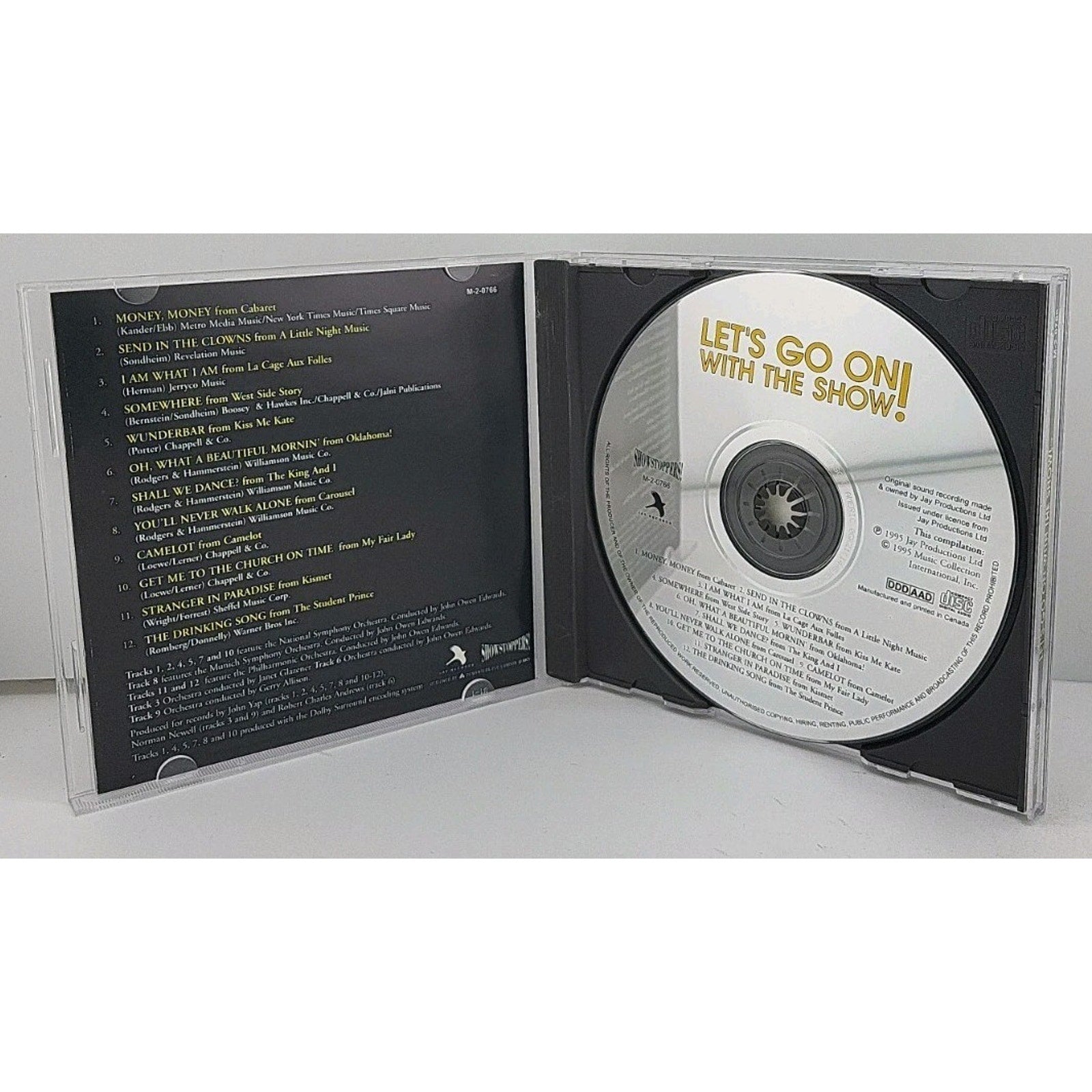 Let's Go on with the Show-Hits by Various (CD, 1995)