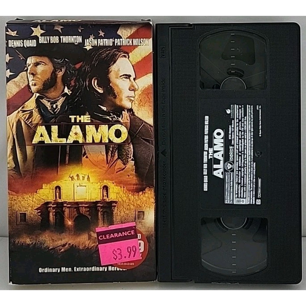 The Alamo VHS | Dennis Quaid, Billy Bob Thornton