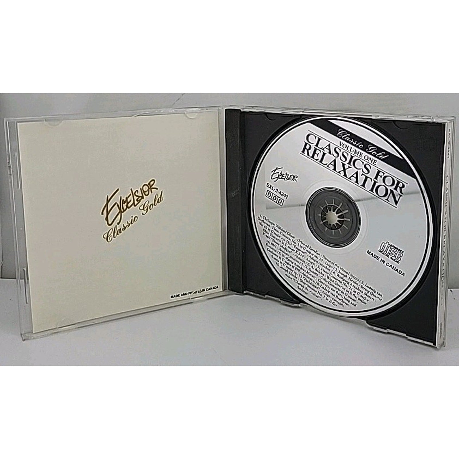 Classics for Relaxation, Vol. 1 (CD, Excelsior Recordings)