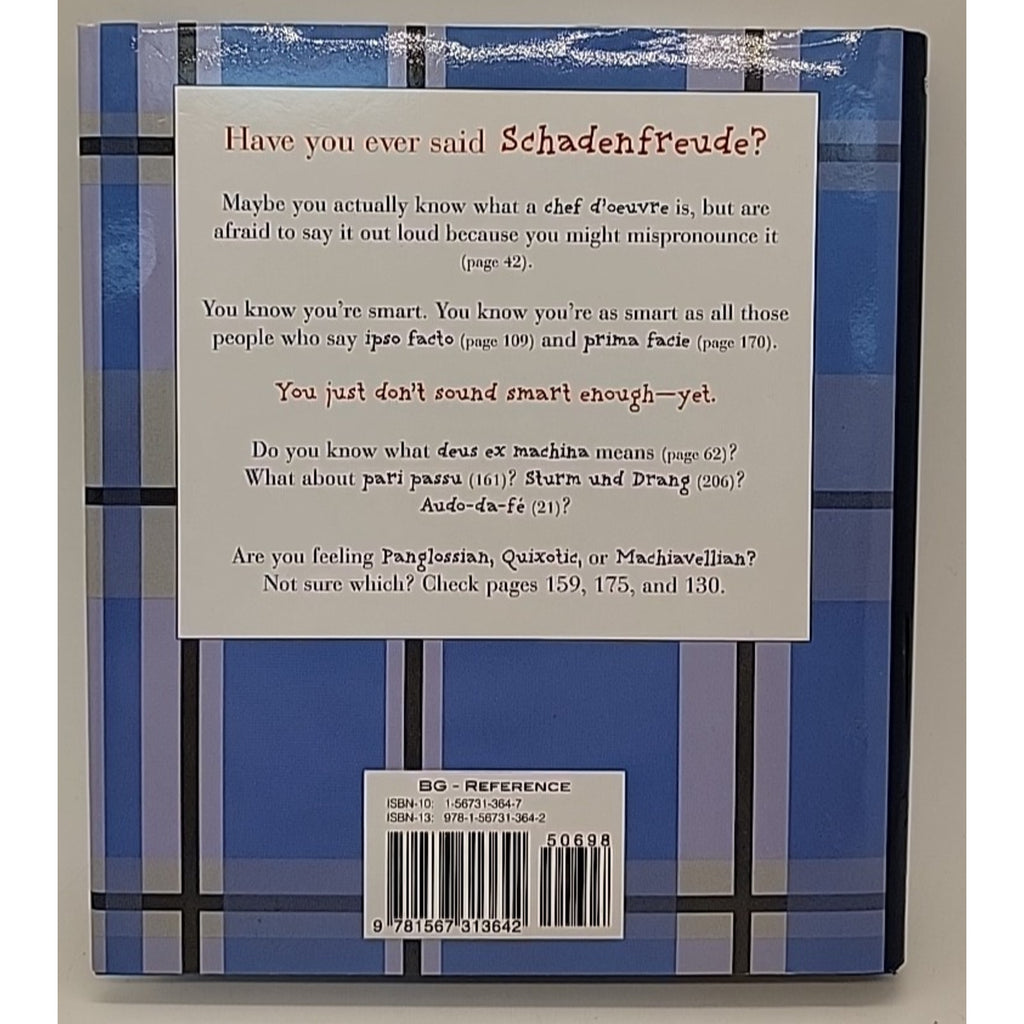 How to Sound Smart : A Quick and Witty Guide by MJF Books Staff (2000,...