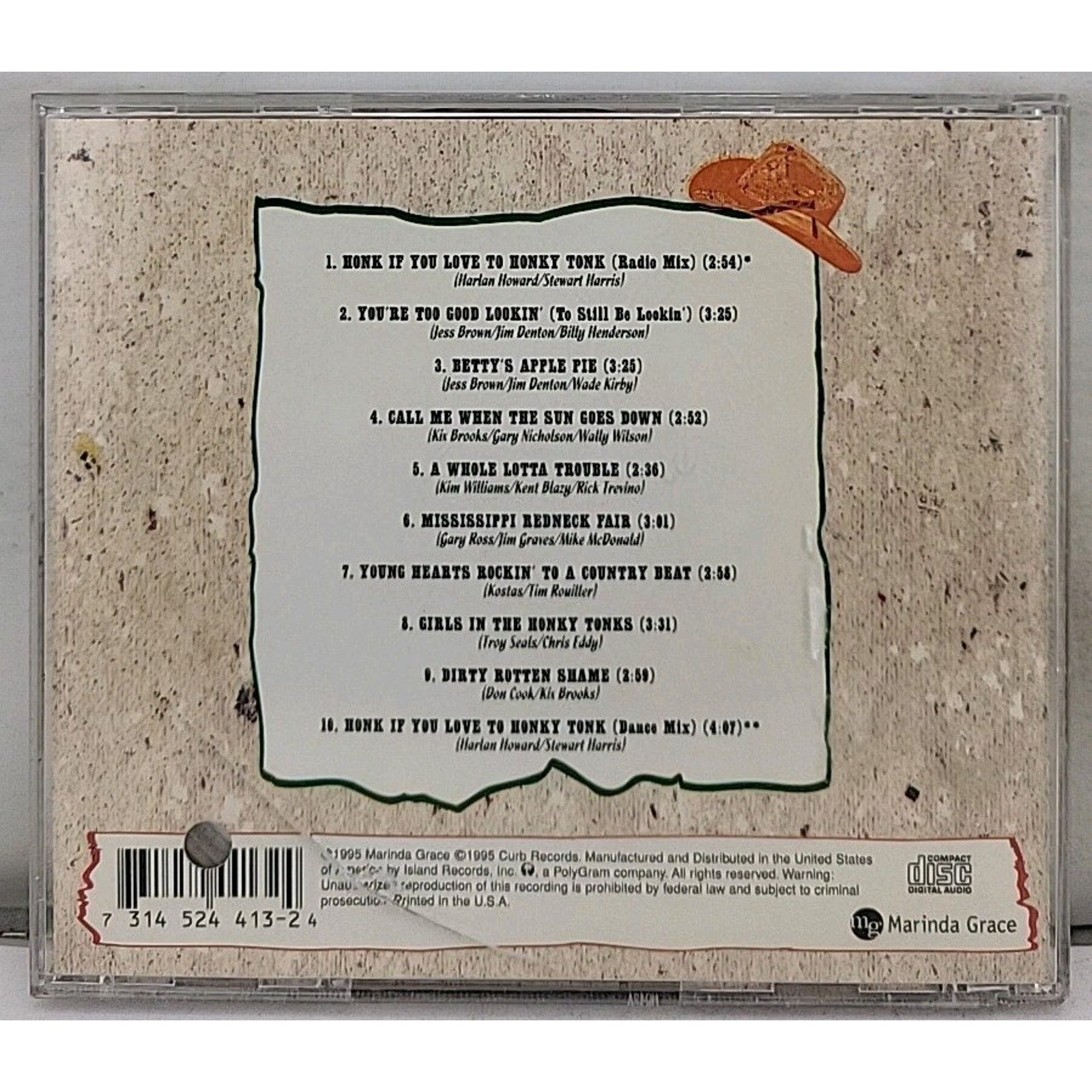 Dallas County Line by Dallas County Line (CD, Jul-1997, Island (Label))