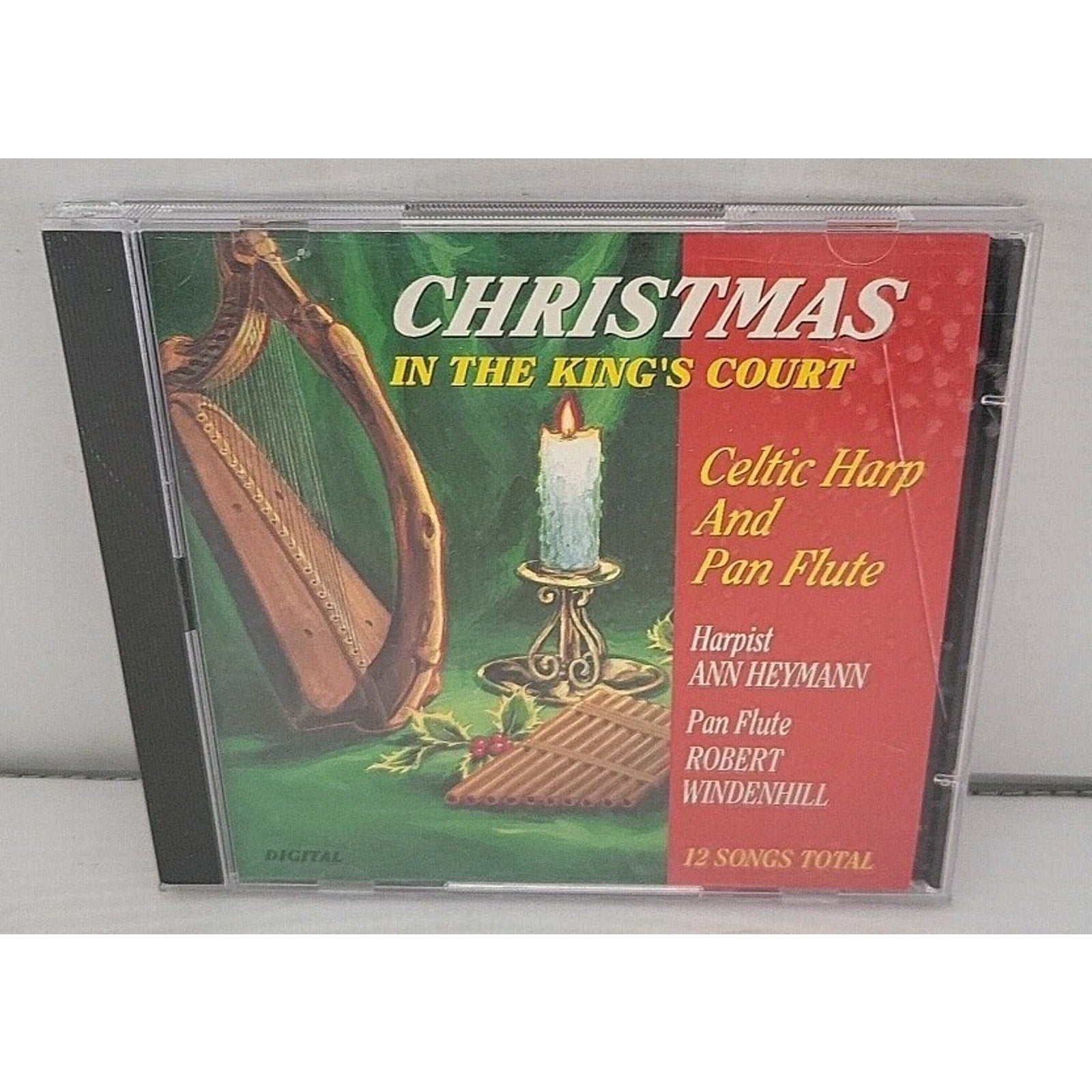 Christmas in the King's Court Celtic Harp and Pan Flute Music CD
