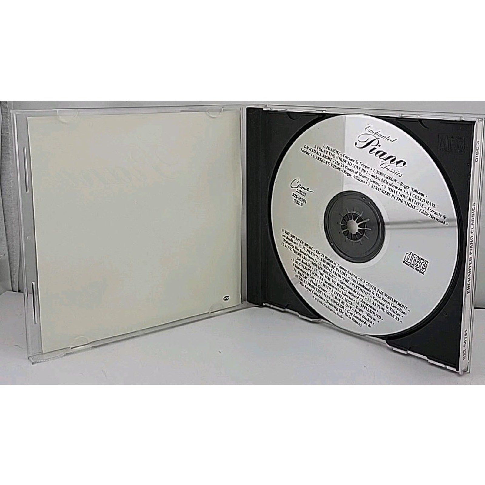 Enchanted Piano Classics 3-CD Set 1993 CEMA Special Markets Classical