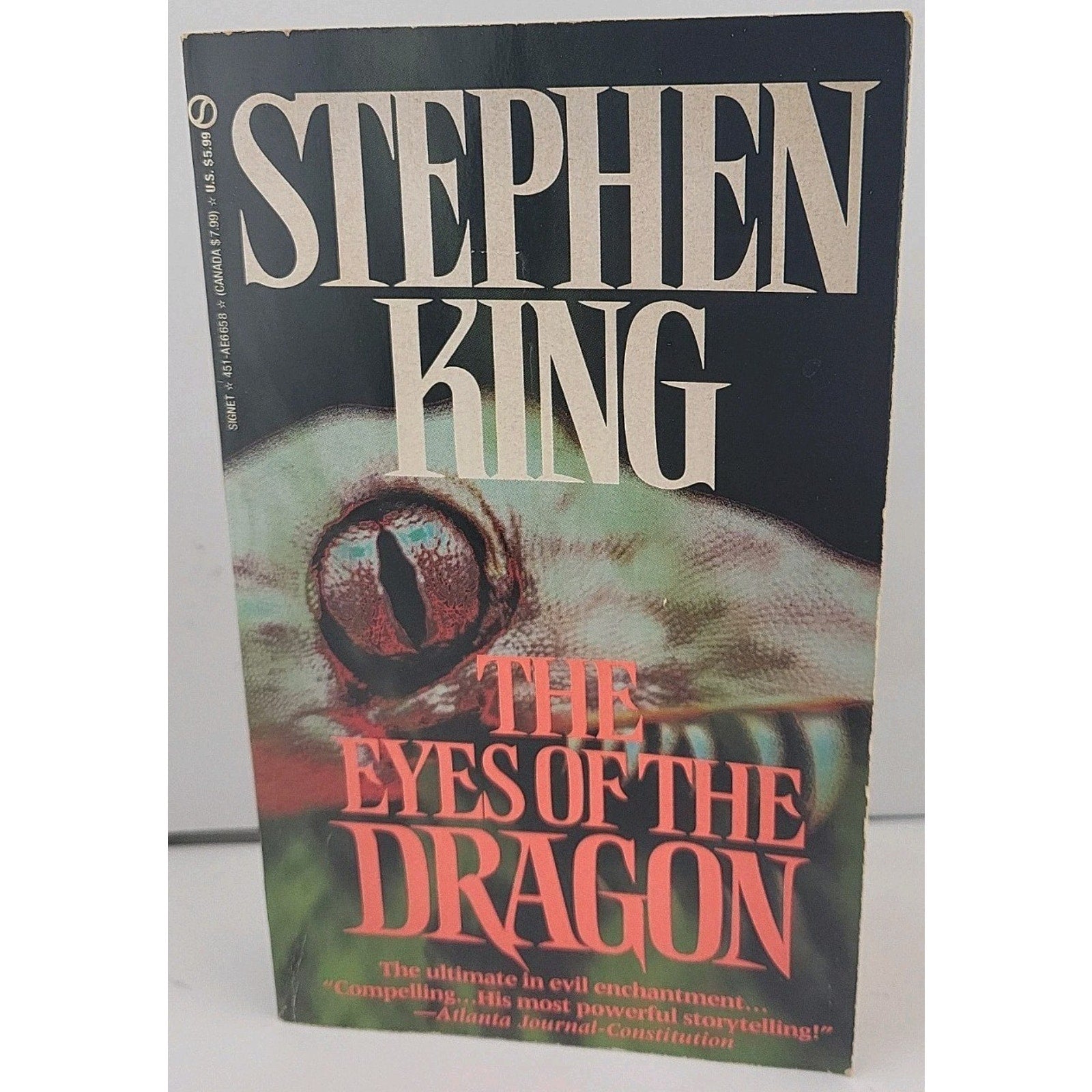 The Eyes Of The Dragon By Stephen King (Paperback)