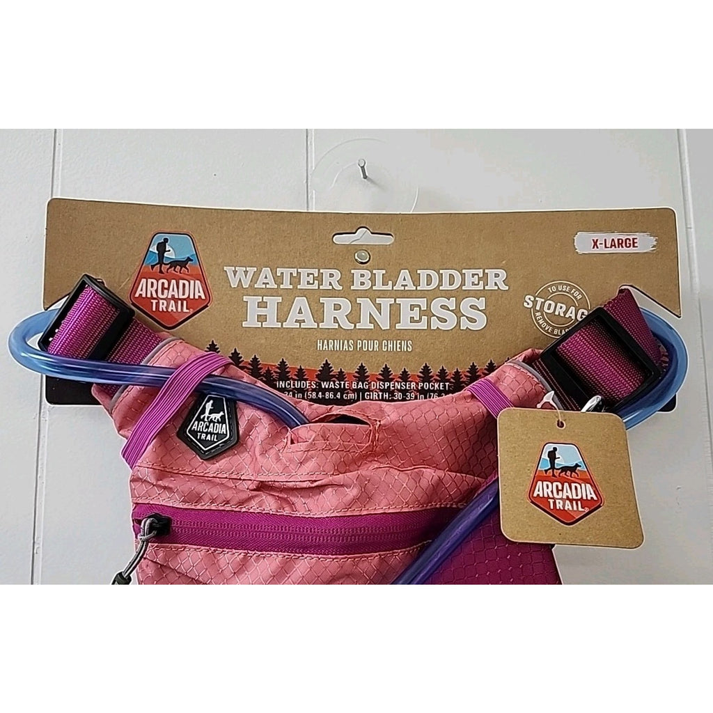 Arcadia Trail Water Bladder Harness Pink X-Large