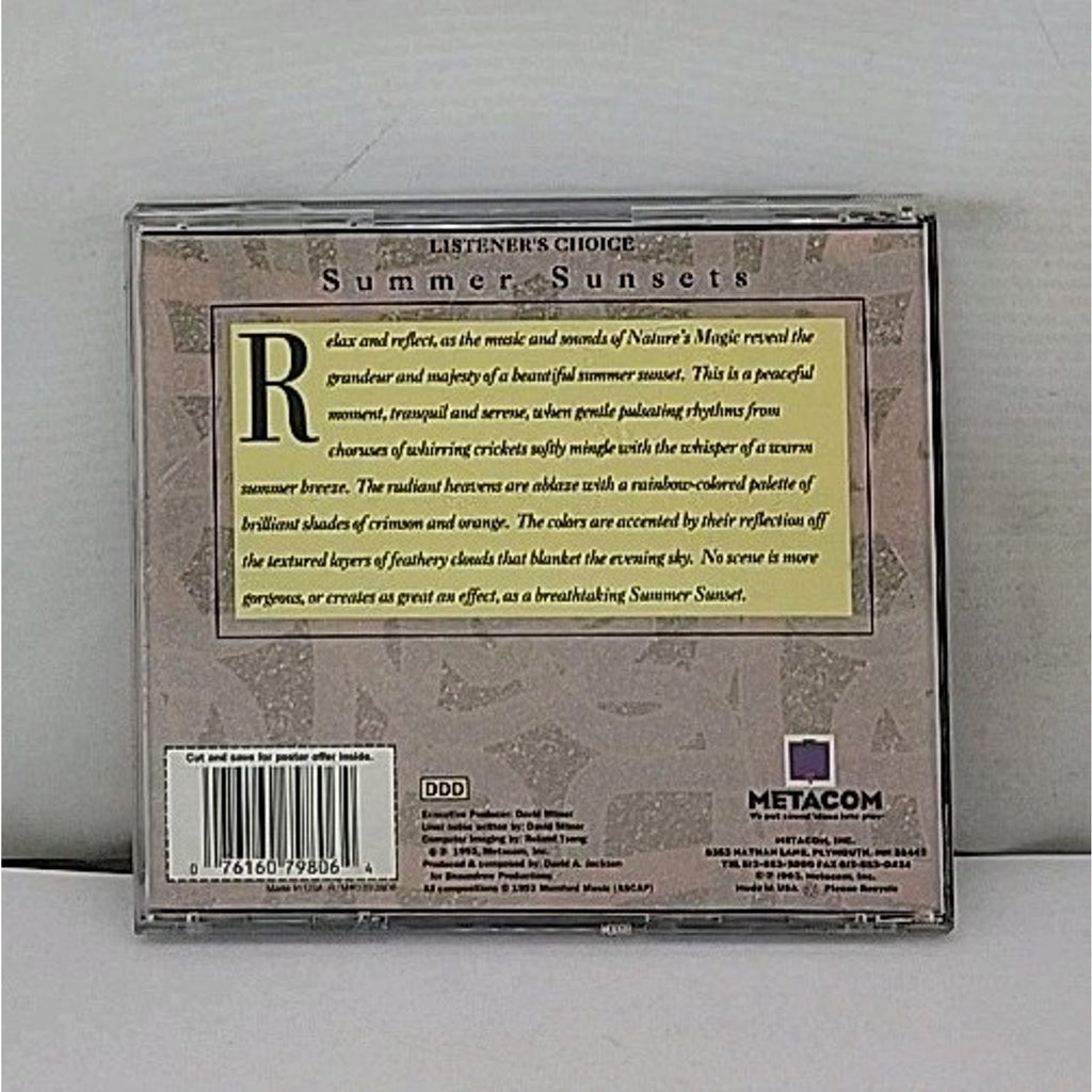 Summer Sunsets Audio CD