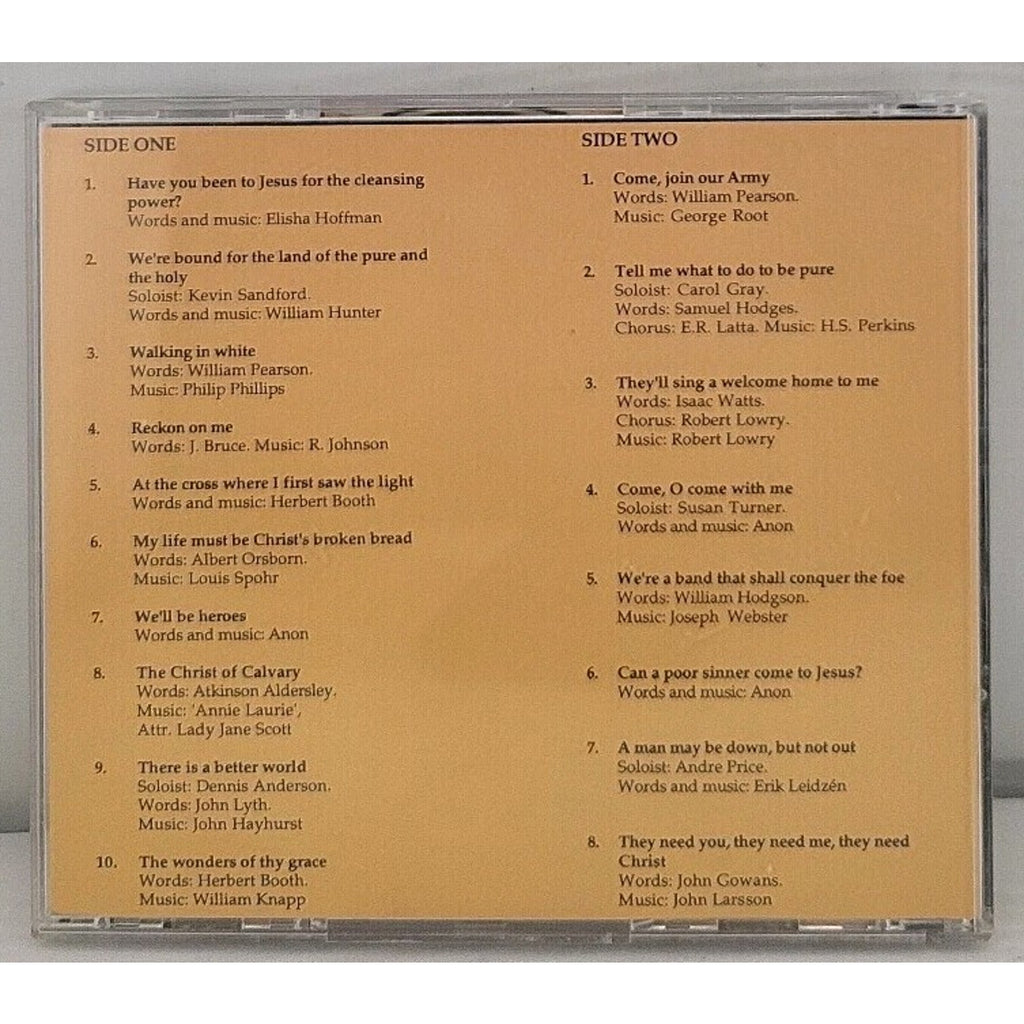 The Spirit Of The Army CD - The International Staff Songsters Of The...