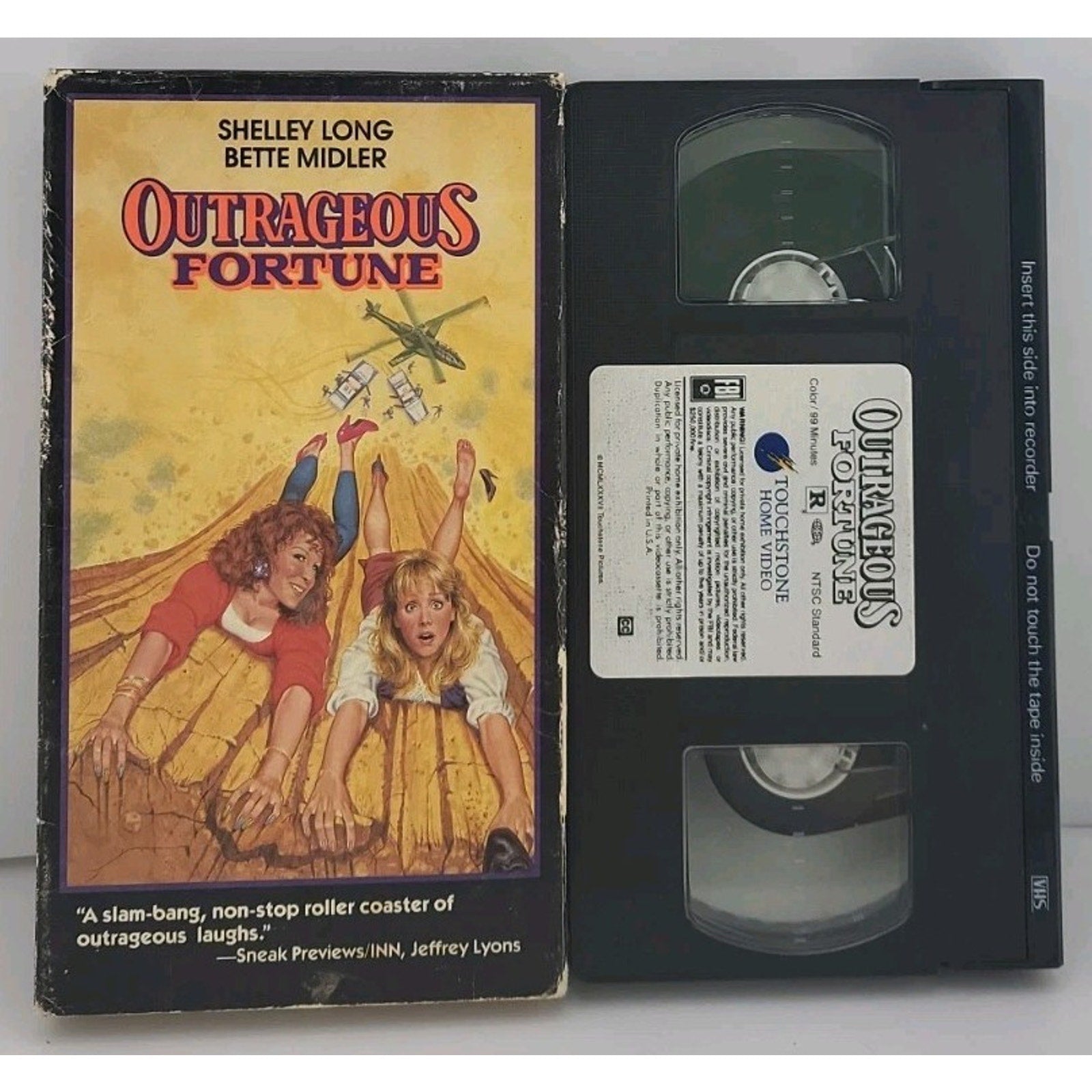 Outrageous Fortune (VHS, 1987)