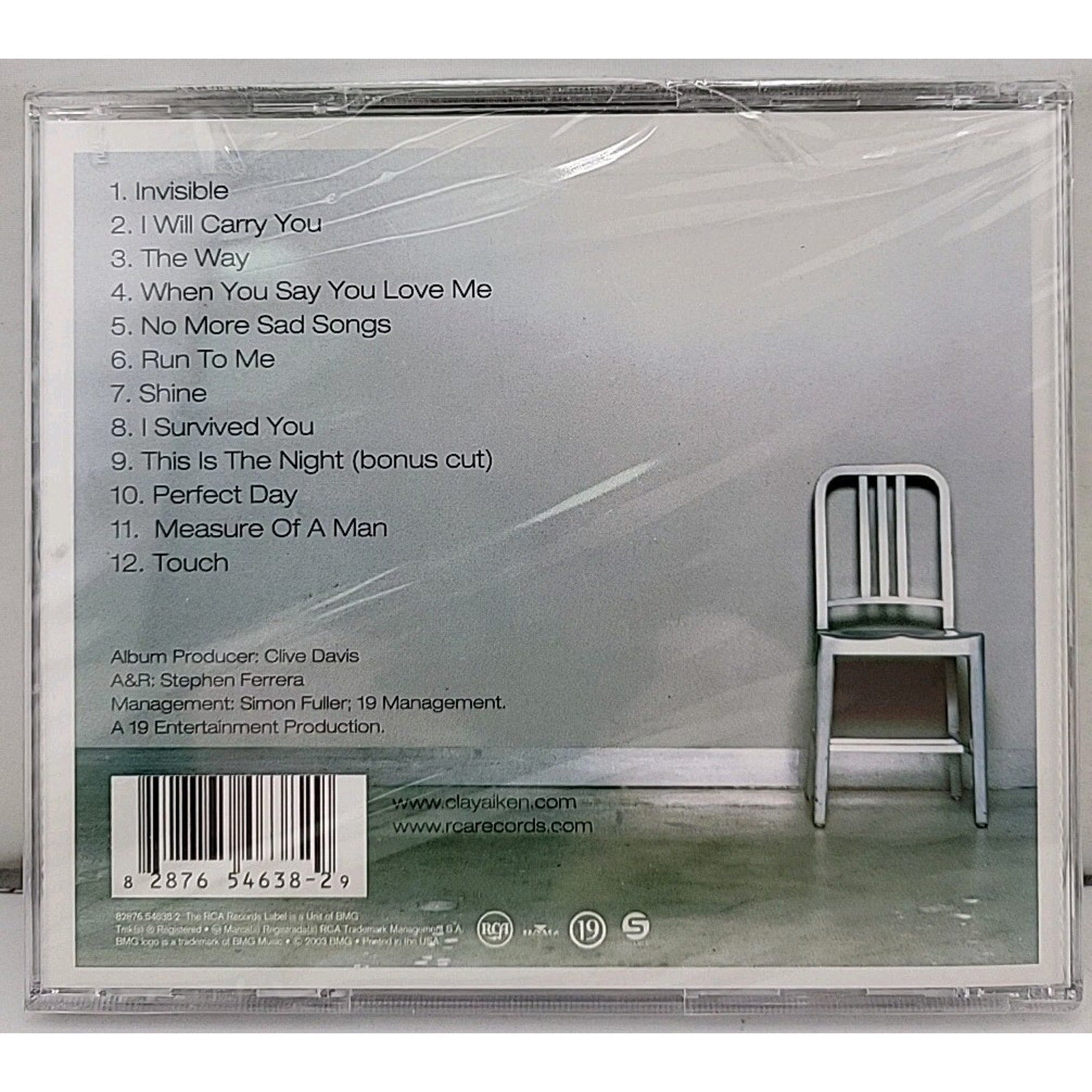 Measure of a Man by Clay Aiken (CD, 2003) *Brand New*
