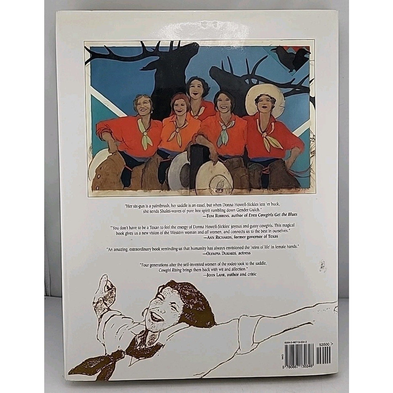 Cowgirl Rising : The Art of Donna Howell-Sickles by Peg Streep (1997, Hardcover)
