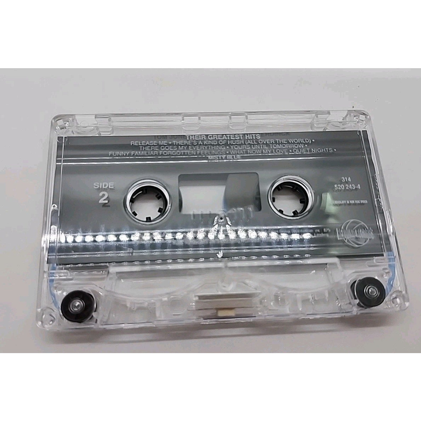 Back to Back: Their Greatest Hits by Tom Jones (Cassette, 1994, Rebound Records)