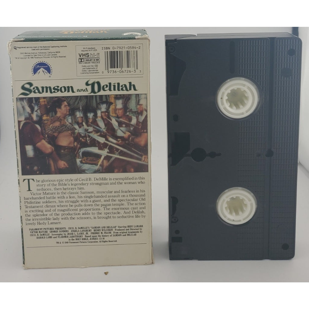 Samson and Delilah (VHS)