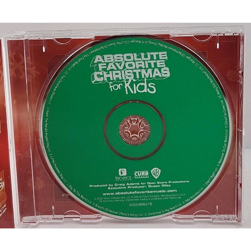 Absolute Favorite Christmas for Kids by Various (CD, 2005)