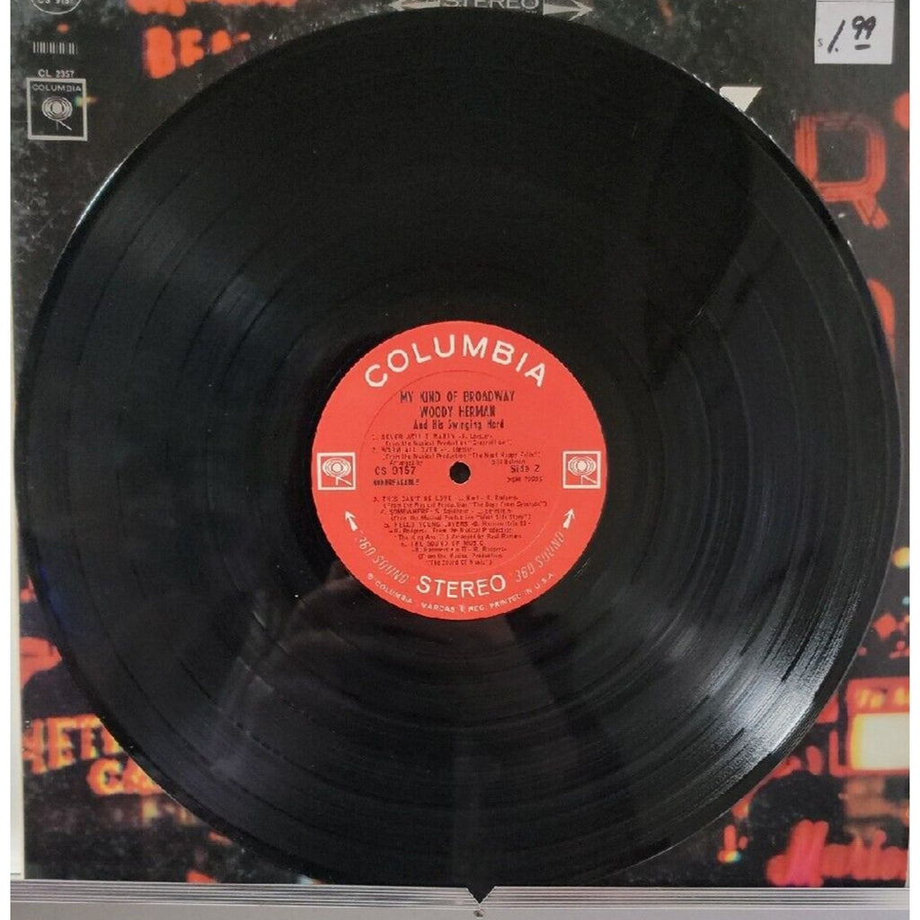Woody Herman And His Swinging Herd - My Kind Of Broadway - A2023-011 (Record)