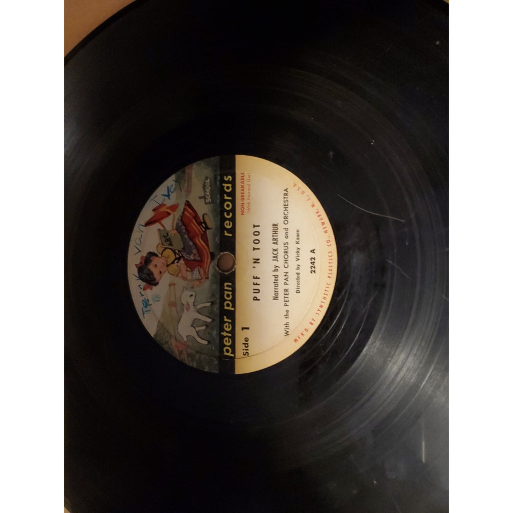 Peter Pan Records - Jack Arthur With Peter Pan Chorus – Puff 'N Toot (78RPM)