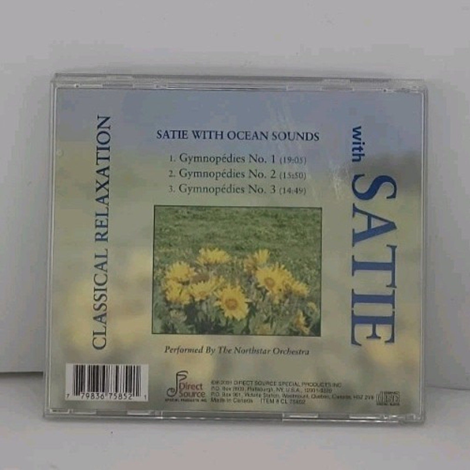 Classical Relaxation with Sati by Erik Satie (CD, 2000)