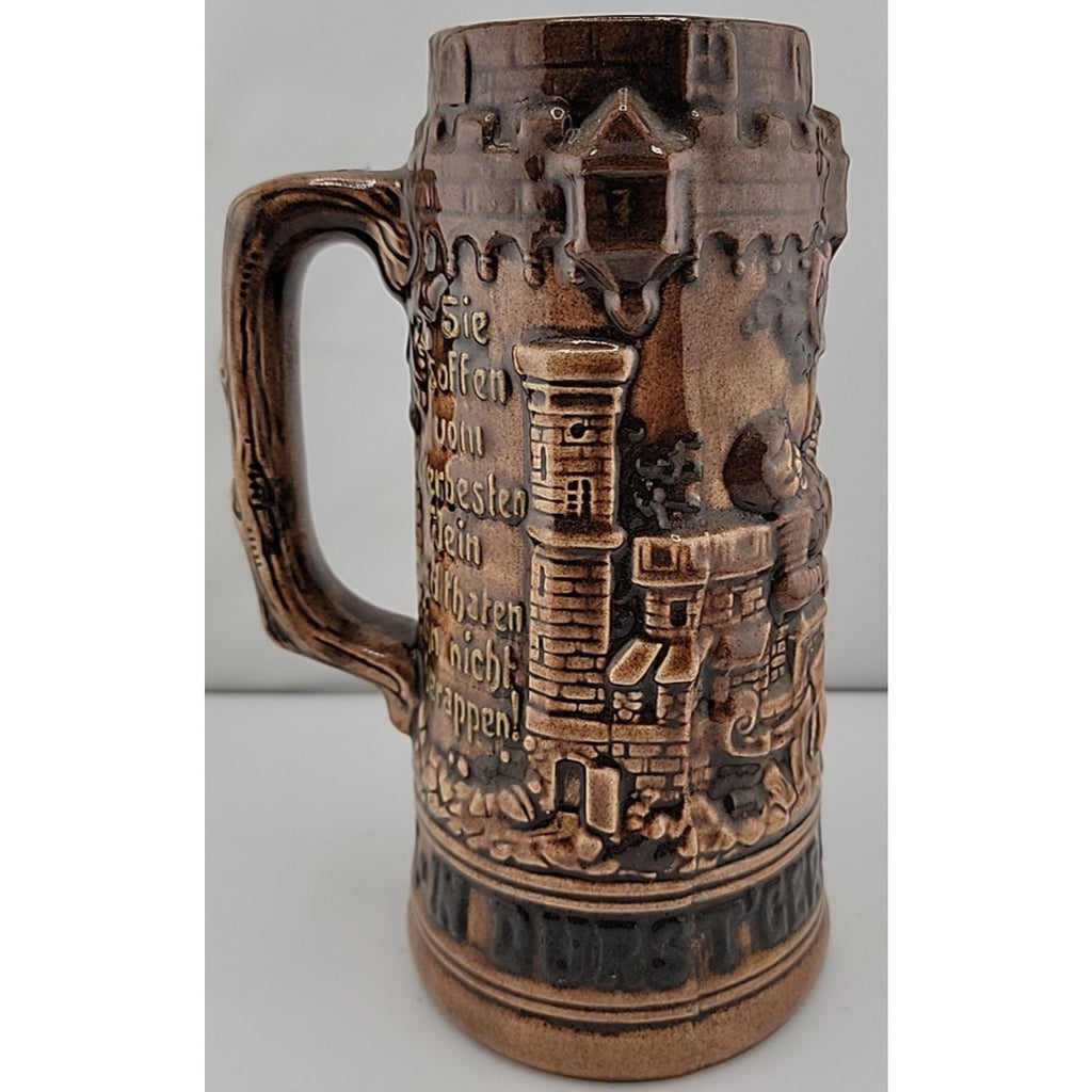 Vintage 1966 Holland Mold Beer Stein In Durst’ger Mit. All Sorgen Ouitt. 150