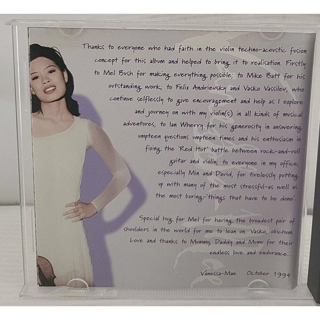 Violin Player by Vanessa-Mae (CD, 1995)