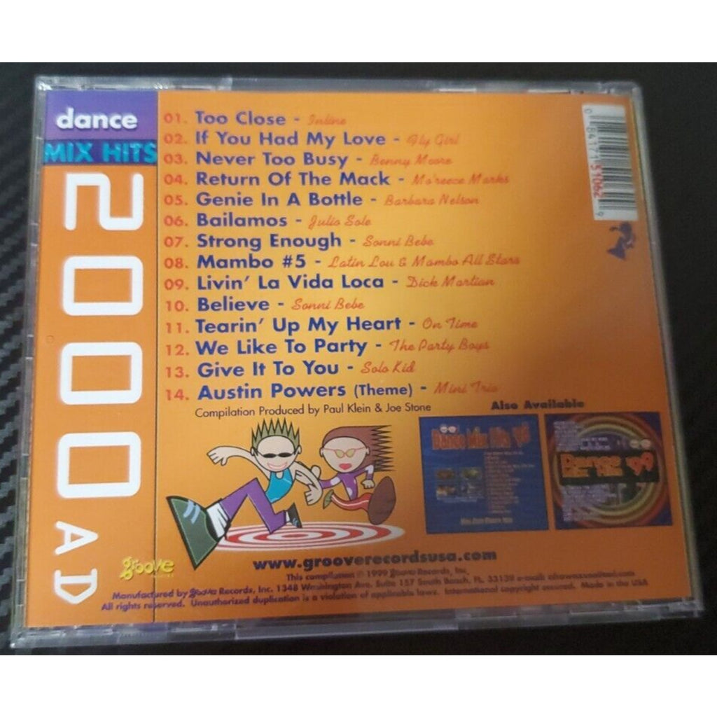 Dance Mix Hits 2000AD (CD)