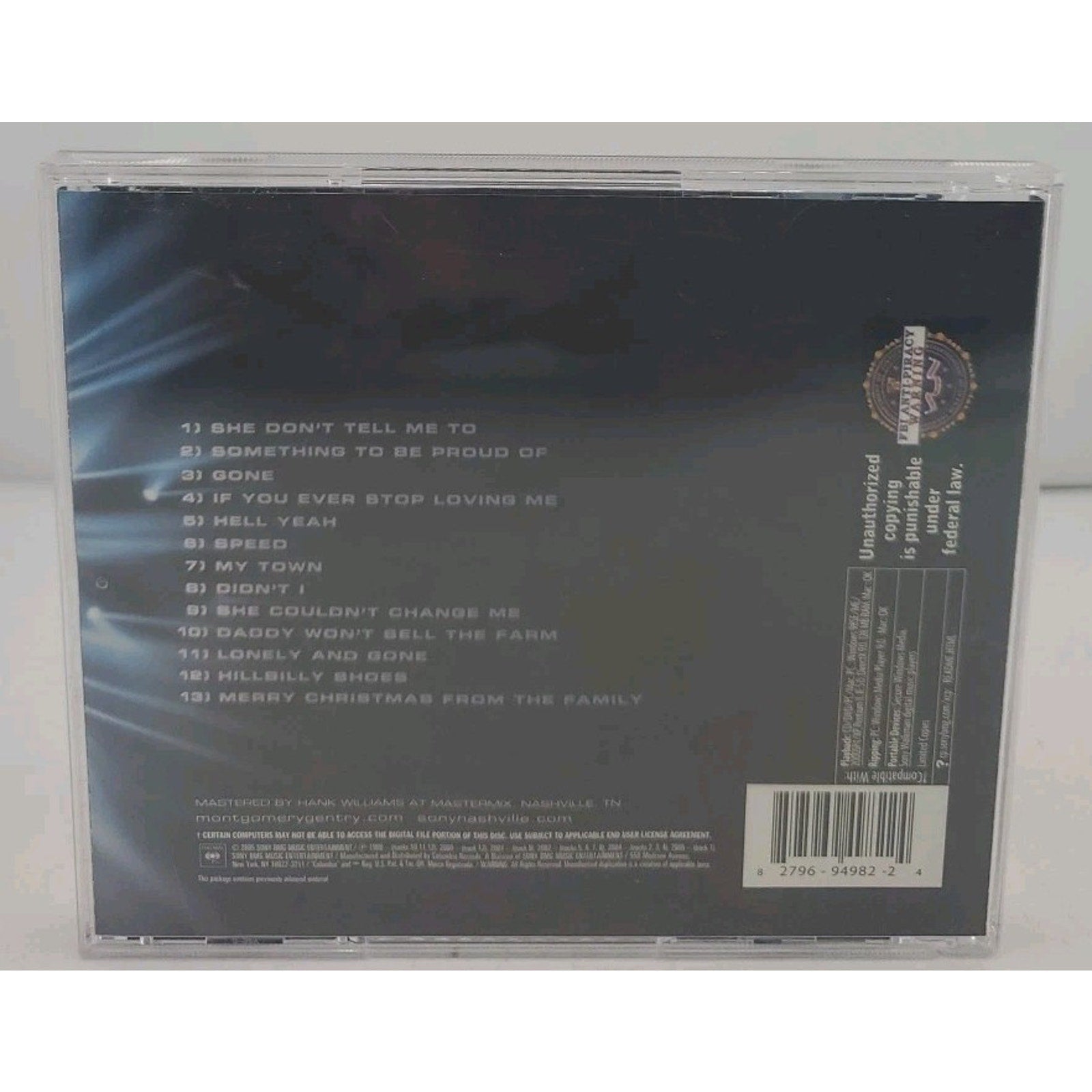 Something to Be Proud of (Best of 1999-05) by Montgomery Gentry (CD, 2005)