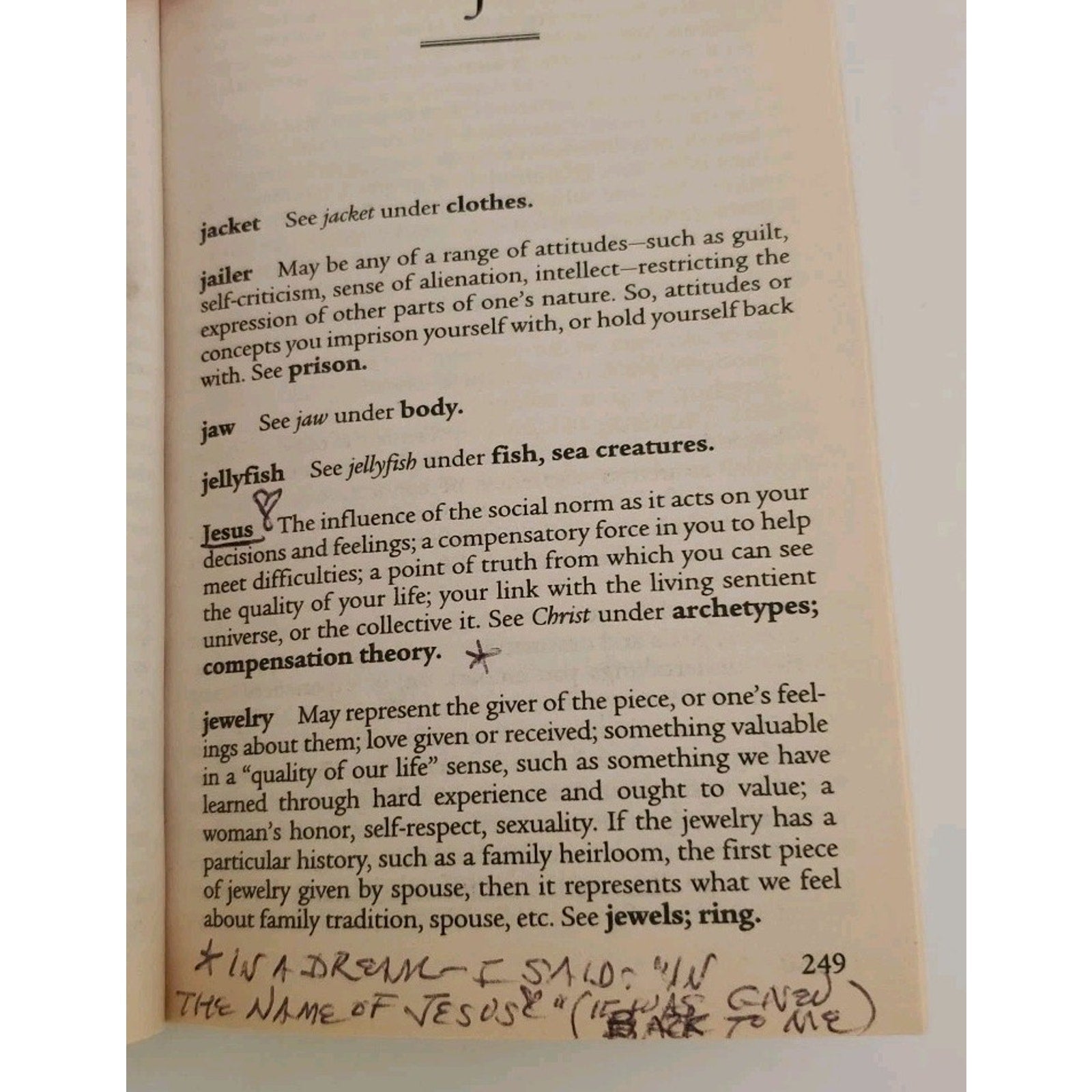 Dream Dictionary: An A-to-Z Guide to Under- Tony Crisp, Paperback