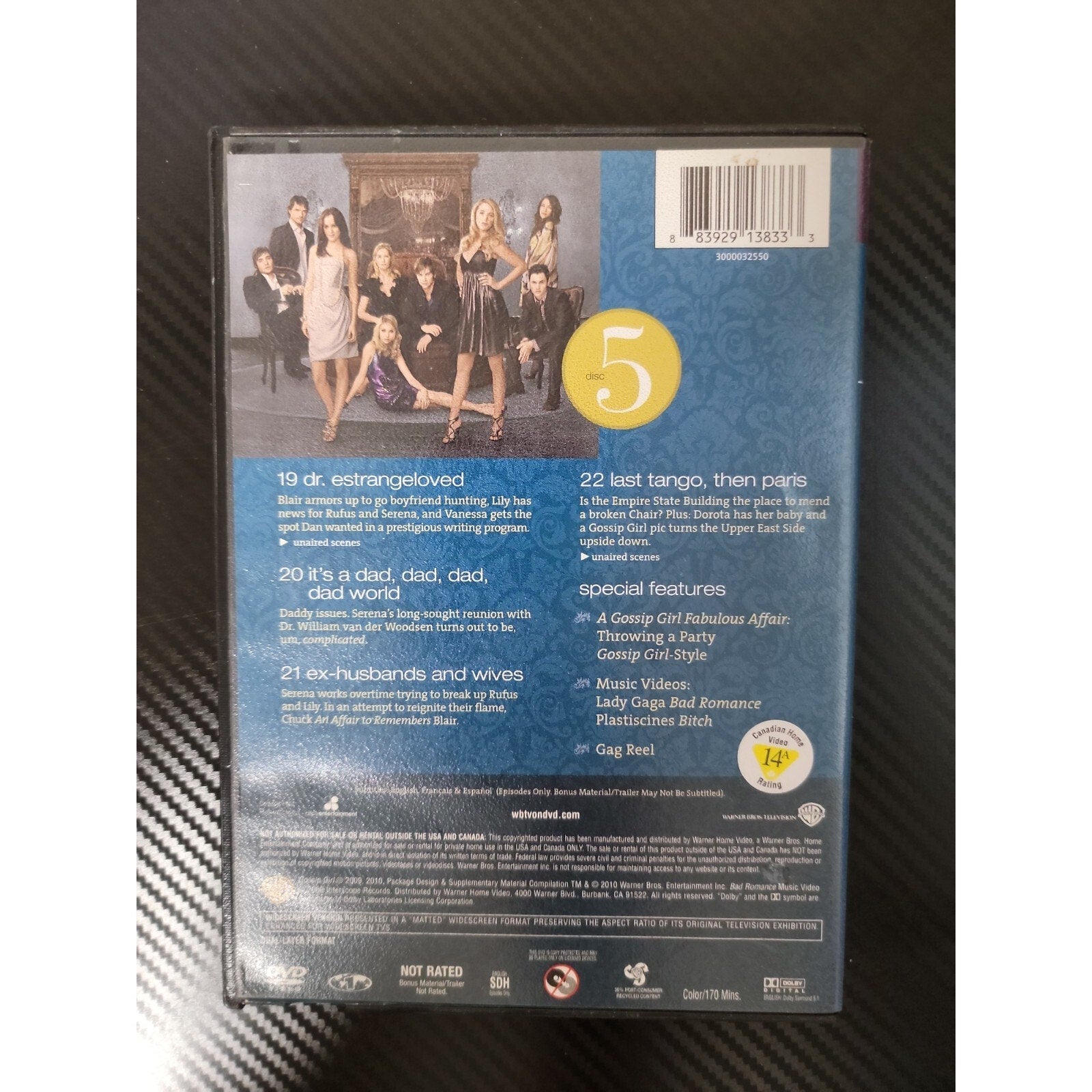 Gossip Girl The Third Season Disc Three (DVD)