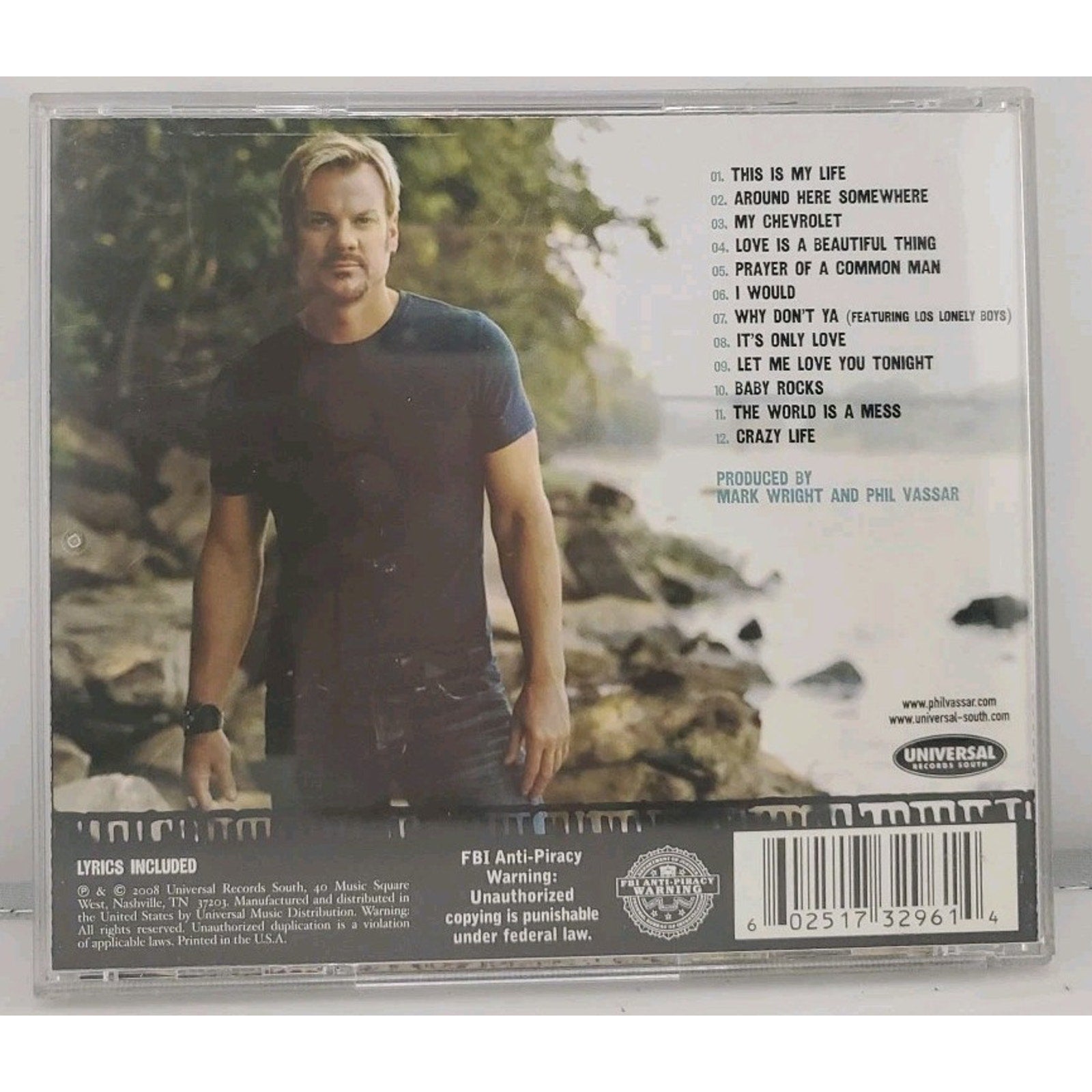 Prayer of a Common Man by Phil Vassar (CD, 2008)