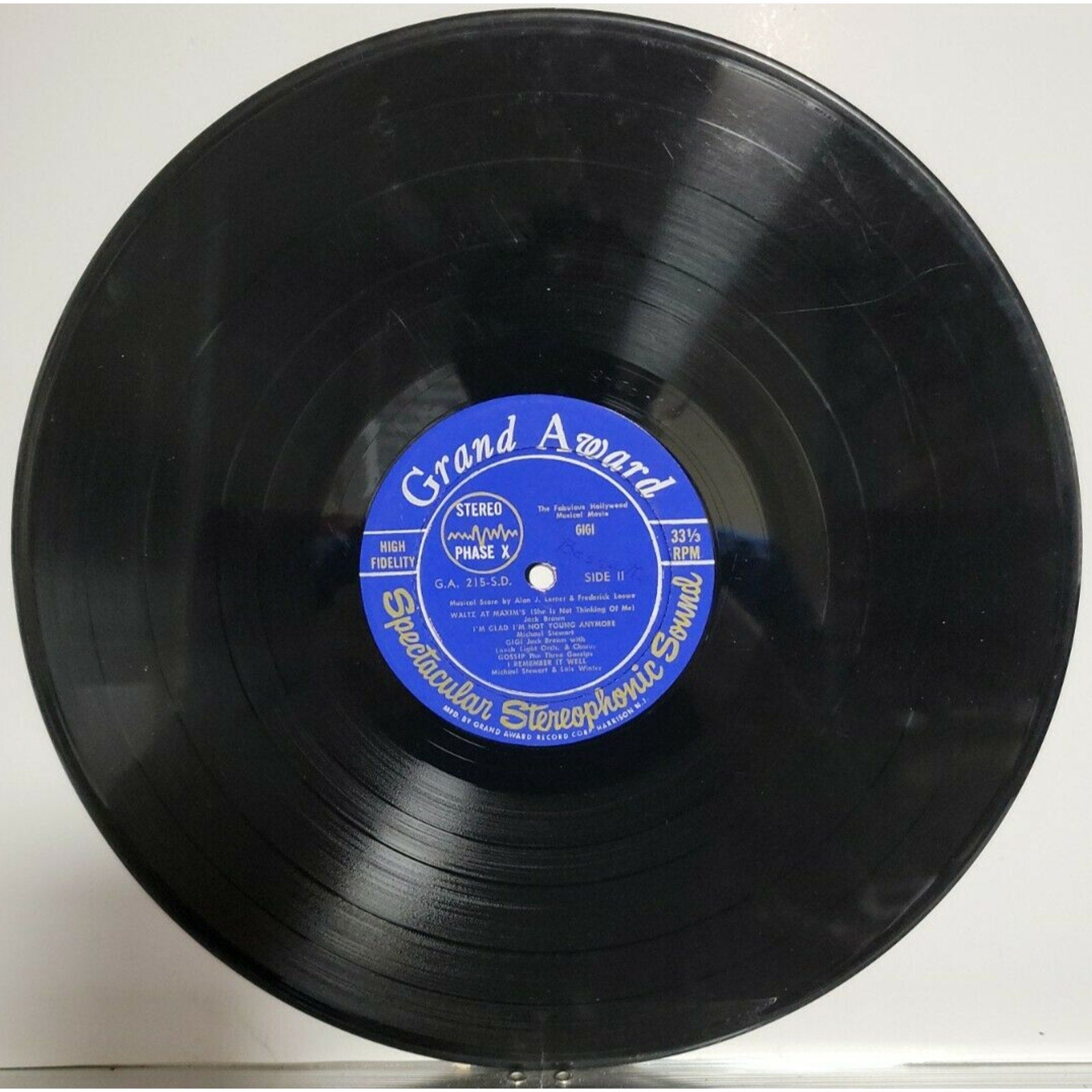 The Fabulous Hollywood Musical Movie GiGi (Vinyl)