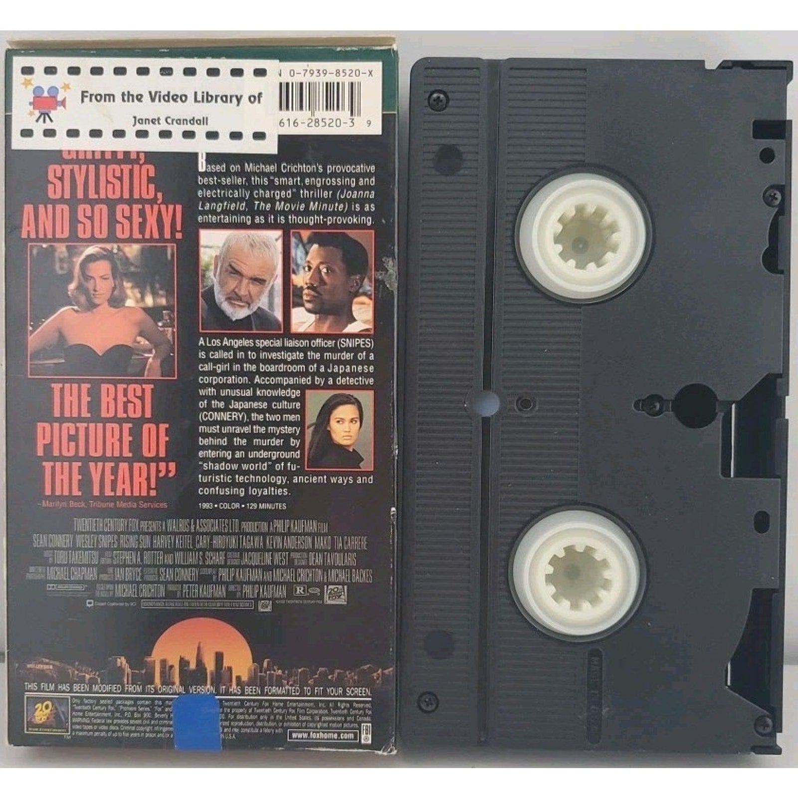 Rising Sun (VHS, 1993) - Premiere Series