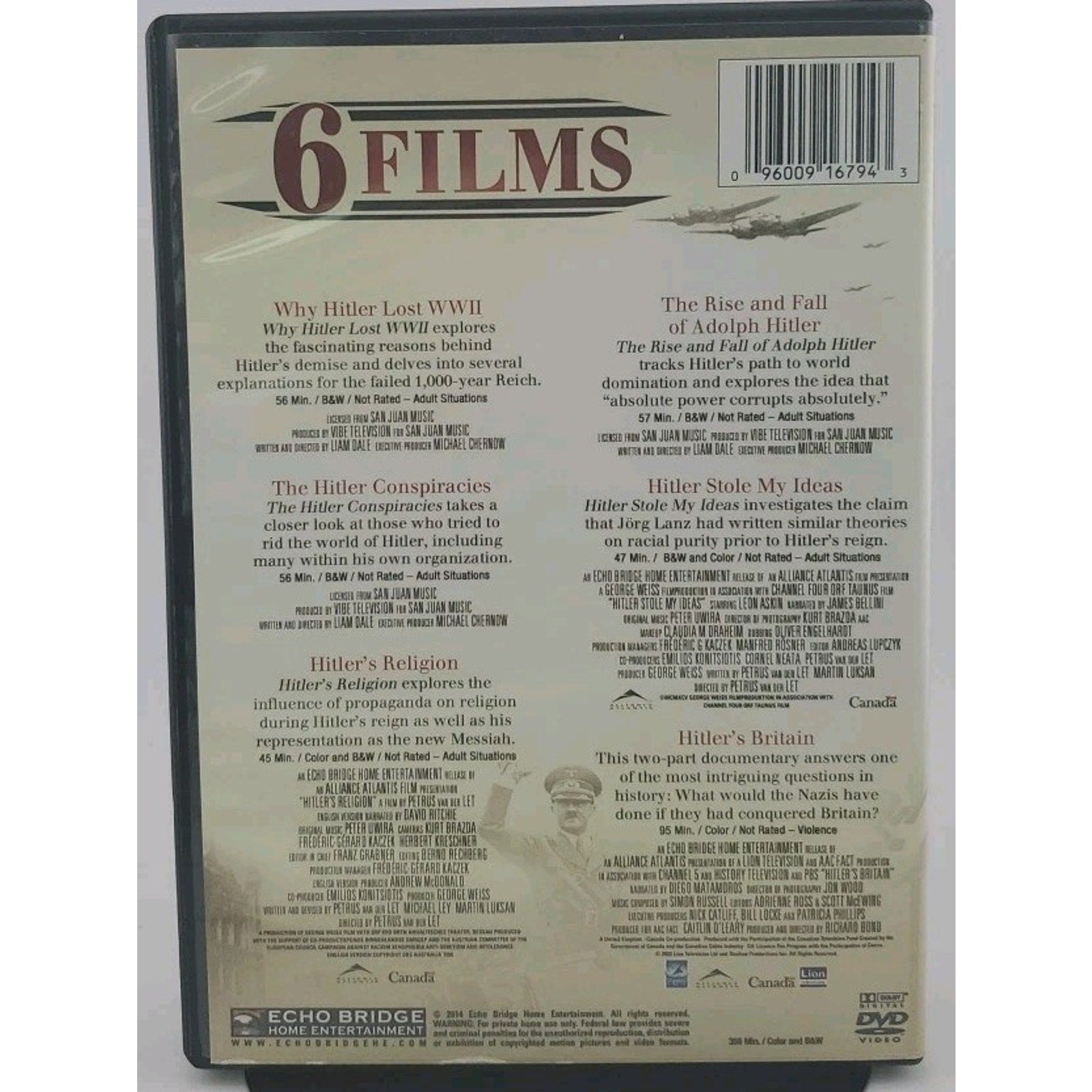 6-Film Hitler's Defeat (DVD)