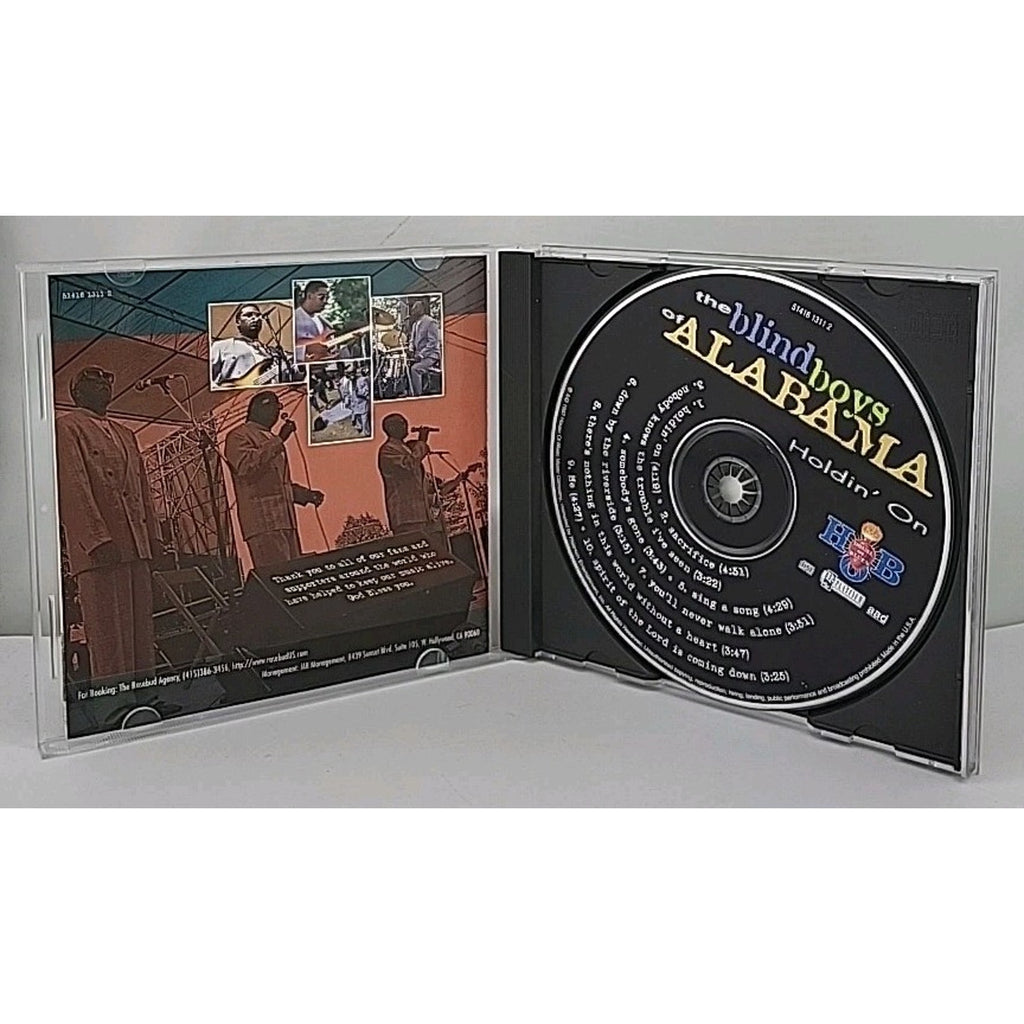 Holdin' On by The Five Blind Boys of Alabama (CD, Sep-1993, Compendia Music...