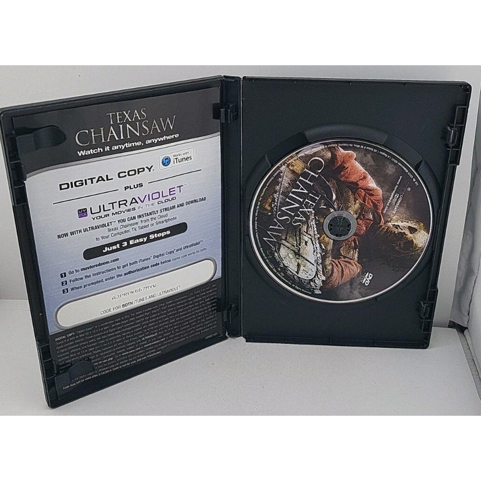 Texas Chainsaw (2013) DVD
