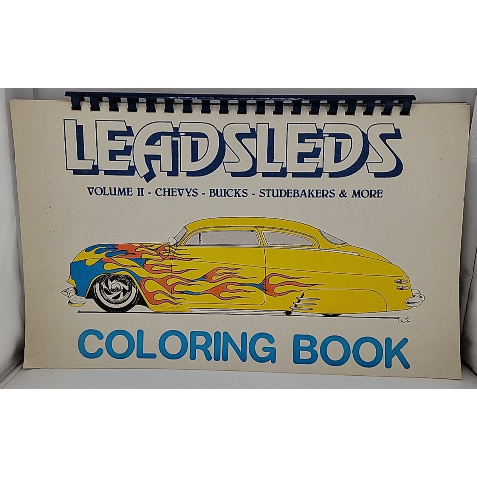 Leadsleds Volume 2 Chevys - Buicks - Studebakers & More Coloring Book