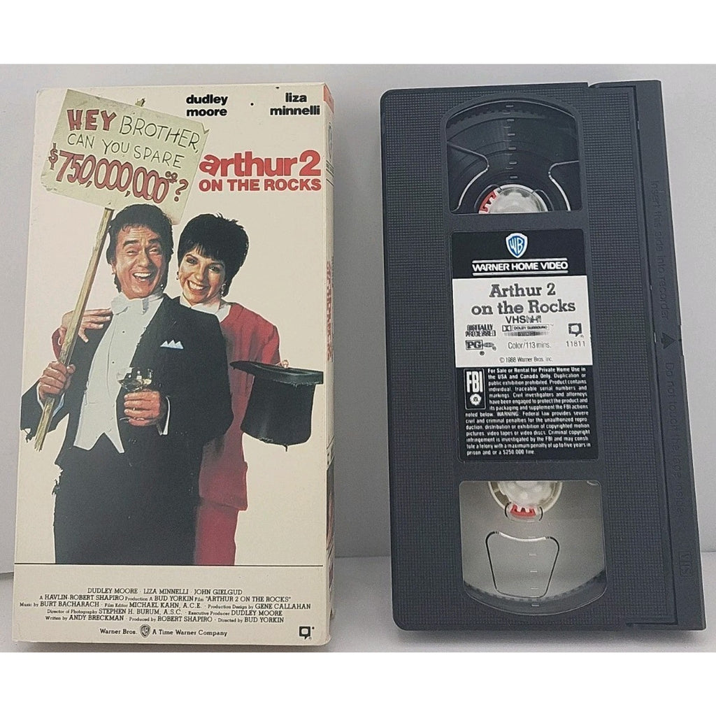 Arthur 2: On the Rocks (VHS, 1998)