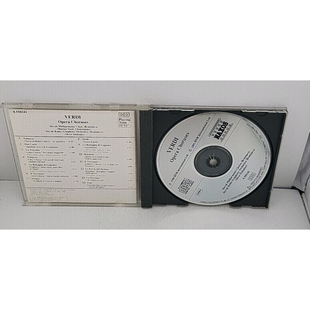 Opera Choruses by Verdi / Dohnanyi (CD, 1992)