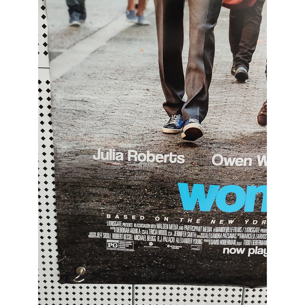 Wonder 2017 Original Movie Poster 27x40, DOUBLE SIDED ROLLED